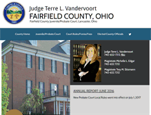 Tablet Screenshot of fairfieldcountyprobate.com